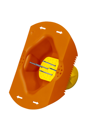Uchwyt - grzybek do szatkownic, tarek firmy Borner