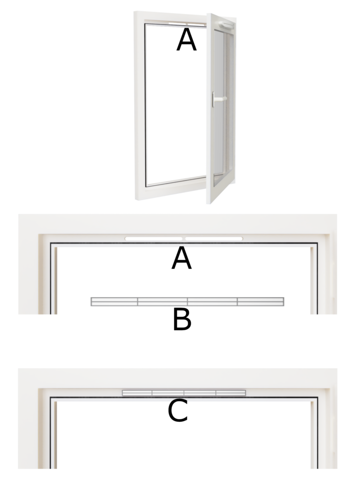 Nawietrzak filtr antysmogowy do okna